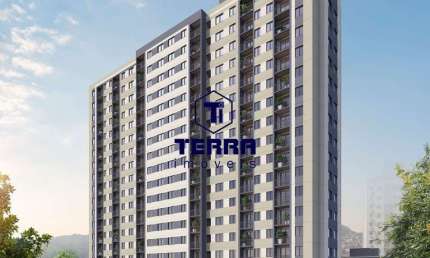 Apartamento para venda em Centro de 52.00m² com 2 Quartos, 1 Suite e 1 Garagem