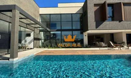 Casa de Condomínio para venda em Jardim Santa Teresa de 470.00m² com 5 Quartos, 5 Suites e 6 Garagens