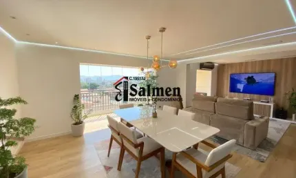 Apartamento para venda em Vila Rosália de 127.47m² com 3 Quartos, 3 Suites e 3 Garagens