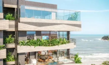 Apartamento para venda em Guaratuba de 193.00m² com 4 Quartos, 4 Suites e 3 Garagens
