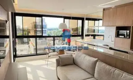 Apartamento para alugar em Nova Campinas de 47.00m² com 1 Quarto, 1 Suite e 2 Garagens