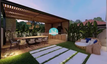 Sobrado para venda em Cajuru de 118.00m² com 3 Quartos, 1 Suite e 2 Garagens