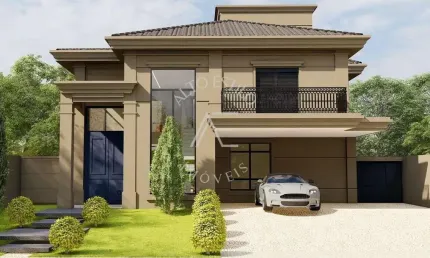 Sobrado para venda em Bonfim Paulista de 335.00m² com 3 Quartos, 3 Suites e 4 Garagens