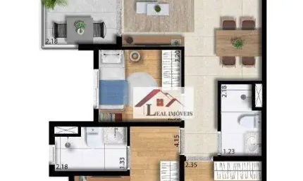 Apartamento para venda em Casa Branca de 69.00m² com 3 Quartos e 1 Suite