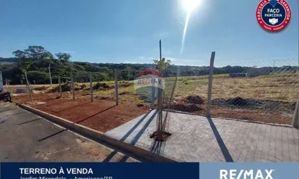 Terreno à venda na Rua Ravena, 253, Jardim Mirandola, Americana