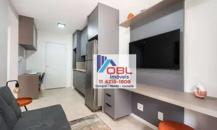Apartamento para alugar em Pinheiros de 31.00m² com 1 Quarto