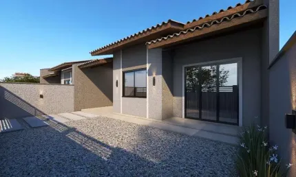 Casa para venda em barra velha de 65.00m² com 2 quartos, 1 suite e 1 garagem