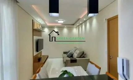 Apartamento para venda em JARDIM DO LAGO de 53.00m² com 2 Quartos e 1 Garagem