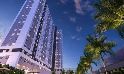 Apartamento para venda em jardim silva teles de 37.00m² com 2 quartos
