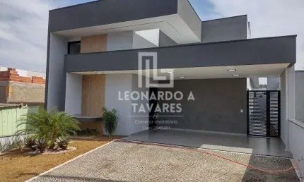 Casa de Condomínio para venda em Jardim Santa Mônica Iii de 129.00m² com 3 Quartos, 1 Suite e 2 Garagens