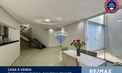Casa para venda em Residencial Parque Rochele Ii de 238.00m² com 3 Quartos, 1 Suite e 2 Garagens