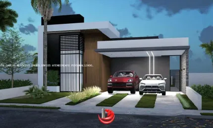 Casa para venda em Cézar De Souza de 308.00m² com 3 Quartos, 3 Suites e 4 Garagens