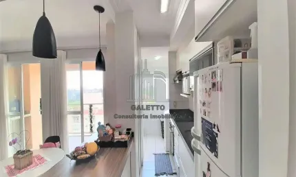 Apartamento para alugar em Jardim São Vicente de 77.00m² com 3 Quartos, 1 Suite e 2 Garagens