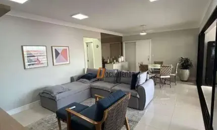 Apartamento para venda em Vila Mendonça de 142.00m² com 3 Quartos, 3 Suites e 2 Garagens