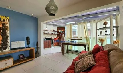 Cobertura para venda em barra da tijuca de 203.00m² com 3 quartos, 1 suite e 2 garagens
