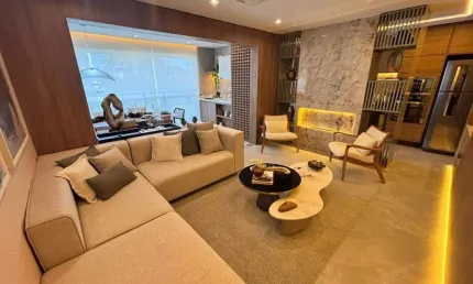 Apartamento para venda em vila mogilar de 119.00m² com 3 quartos, 3 suites e 2 garagens