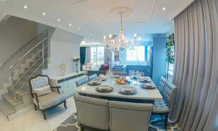 Apartamento para venda em porto belo de 195.00m² com 3 quartos, 3 suites e 2 garagens