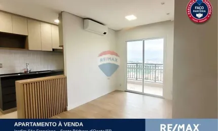 Apartamento para venda em Jardim São Francisco de 66.19m² com 2 Quartos, 1 Suite e 2 Garagens