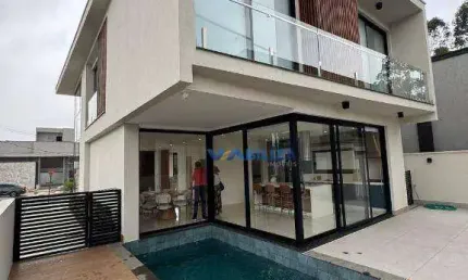 Sobrado para venda em residencial real park de 320.00m² com 4 quartos, 4 suites e 4 garagens
