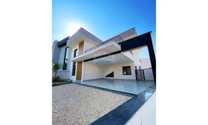 Casa de Condomínio para venda em Jardim São Marcos de 228.00m² com 4 Quartos, 3 Suites e 4 Garagens
