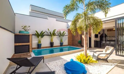 Casa de Condomínio para venda em Jardim Residencial Dona Maria José de 278.00m² com 4 Quartos, 4 Suites e 4 Garagens