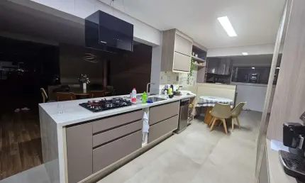 Apartamento para venda em Rudge Ramos de 158.00m² com 3 Quartos, 3 Suites e 3 Garagens