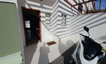 Sobrado para venda em condomínio parque dos guarantãs de 110.00m² com 3 quartos, 1 suite e 3 garagens