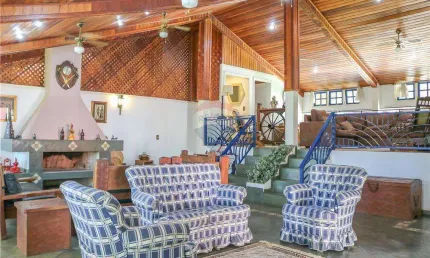Chácara para venda em nazaré paulista de 661.73m² com 6 quartos, 4 suites e 15 garagens