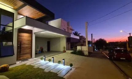 Casa de condomínio para venda em jardim villagio milano de 153.00m² com 3 quartos, 3 suites e 4 garagens