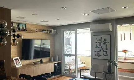 Apartamento para venda em cambuci de 98.00m² com 3 quartos, 2 suites e 3 garagens