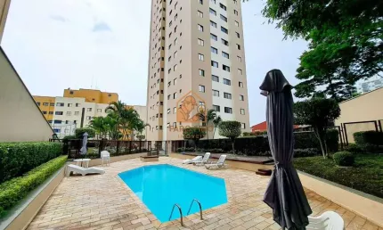 Apartamento para venda em Vila Mangalot de 47.00m² com 2 Quartos e 1 Garagem