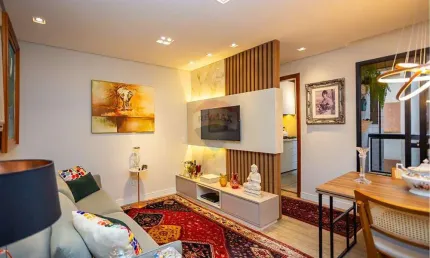 Apartamento para venda em centro de 52.00m² com 2 quartos e 1 garagem