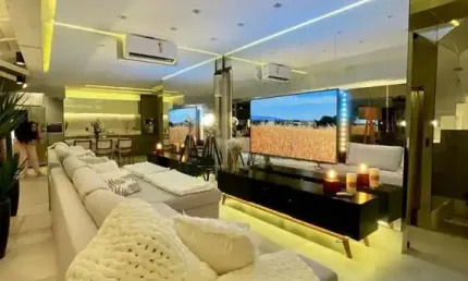 Apartamento para venda em melville empresarial ii de 109.00m² com 2 quartos, 2 suites e 2 garagens