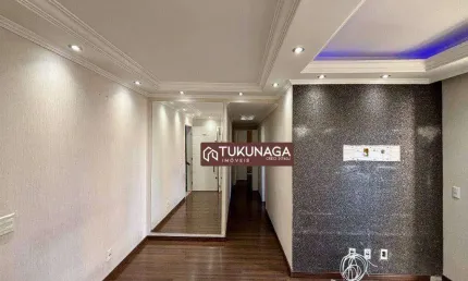 Apartamento para alugar em bosque maia de 52.00m² com 2 quartos, 1 suite e 1 garagem