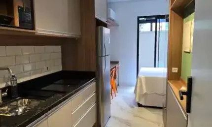 Apartamento para alugar em novo mundo de 35.00m² com 1 quarto