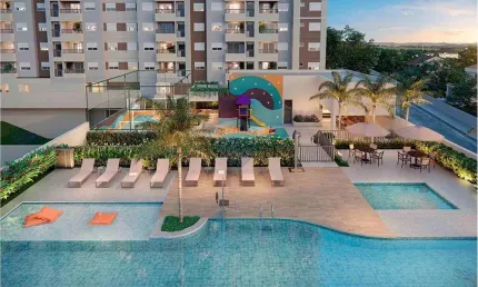 Apartamento para venda em parque rural fazenda santa cândida de 57.00m² com 2 quartos, 1 suite e 1 garagem