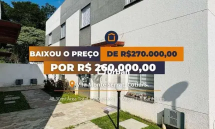 Casa de condomínio para venda em vila monte serrat de 51.00m² com 2 quartos e 1 garagem