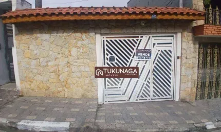 Sobrado para venda em vila milton de 145.00m² com 3 quartos, 1 suite e 6 garagens