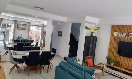 Sobrado para venda em nova mogilar de 130.00m² com 4 quartos, 2 suites e 2 garagens