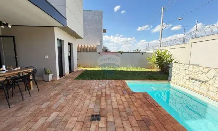 Casa de Condomínio para venda em Loteamento Agra Ribeirão Preto de 167.00m² com 3 Quartos, 3 Suites e 4 Garagens