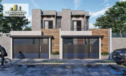 Sobrado para venda em vila brasileira de 77.00m² com 2 quartos, 2 suites e 2 garagens