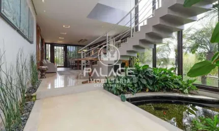 Casa de Condomínio para venda em Monte Alegre de 532.00m² com 4 Quartos, 4 Suites e 5 Garagens