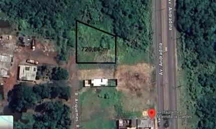Terreno à venda na Avenida Andradina, Lote 0266, Jardim Ipê, Foz do Iguaçu