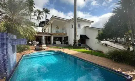 Sobrado para venda em aruã de 377.00m² com 4 quartos, 3 suites e 4 garagens