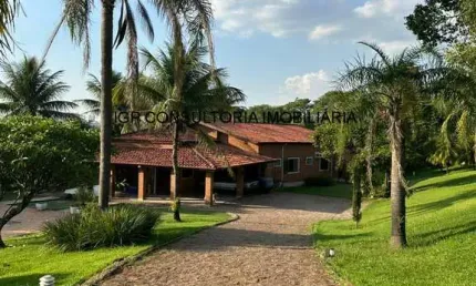 Chácara para venda em recanto das flores de 467.86m² com 4 quartos, 4 suites e 3 garagens