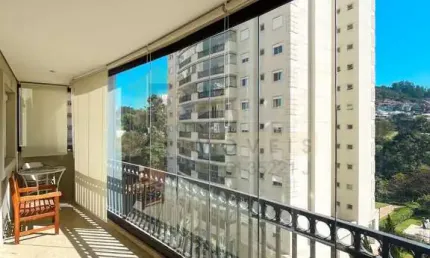 Apartamento para venda em tamboré de 139.00m² com 3 quartos, 3 suites e 2 garagens