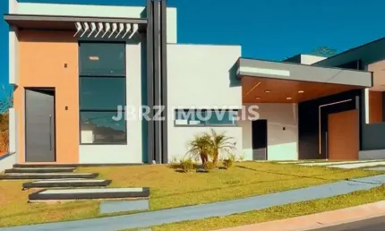 Casa de condomínio para venda em loteamento park gran reserve de 173.00m² com 3 quartos, 2 suites e 3 garagens