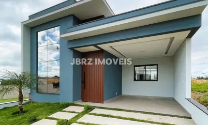 Casa de condomínio para venda em loteamento park gran reserve de 144.00m² com 3 quartos, 3 suites e 3 garagens