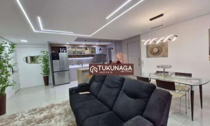 Apartamento para venda em vila augusta de 89.00m² com 3 quartos, 1 suite e 2 garagens
