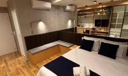 Apartamento para alugar em vila mariana de 25.00m² com 1 quarto e 1 suite